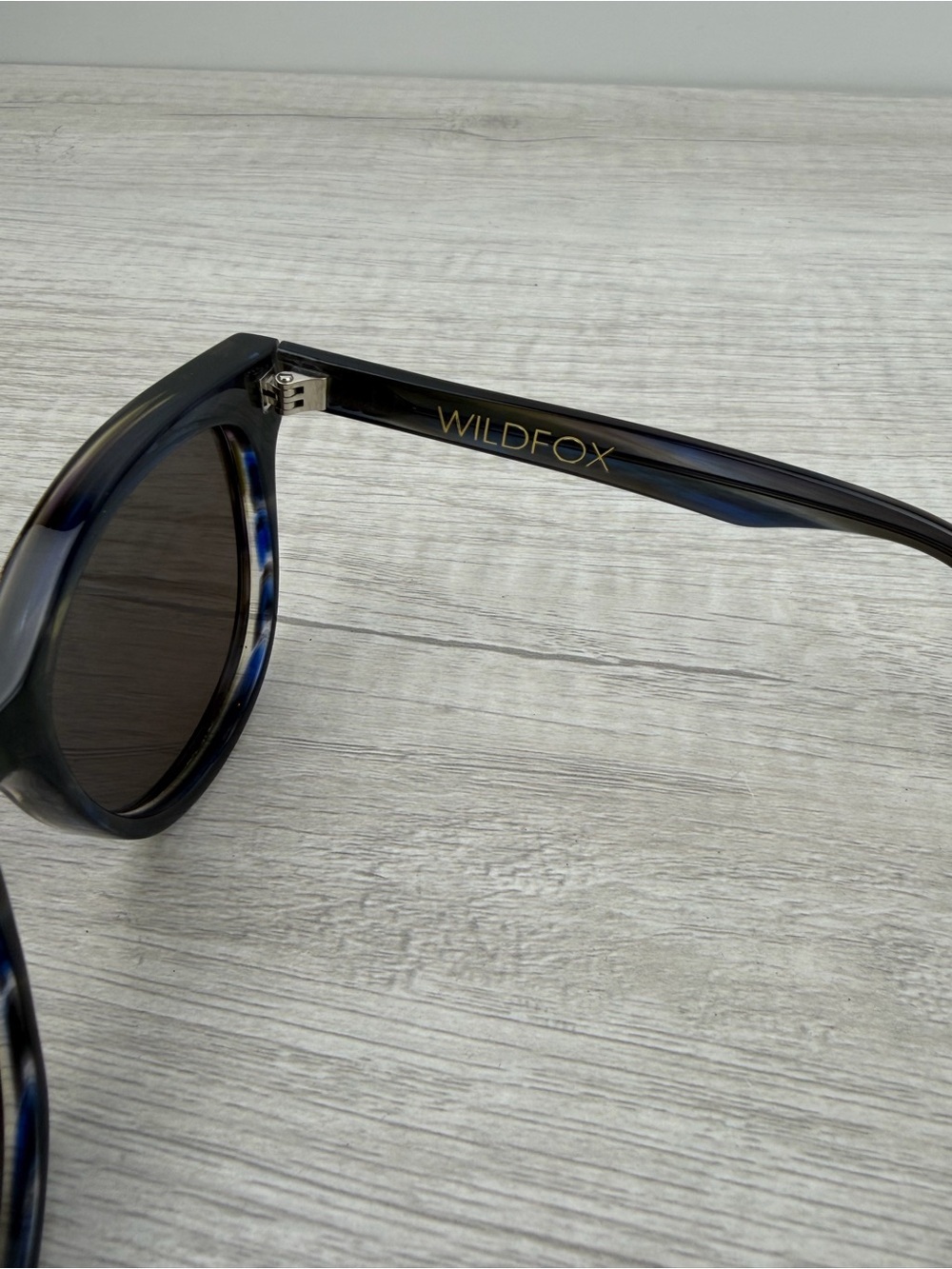 Wildfox Catfarer Sunglasses Blue Mirror Lenses - Picture 6 of 13